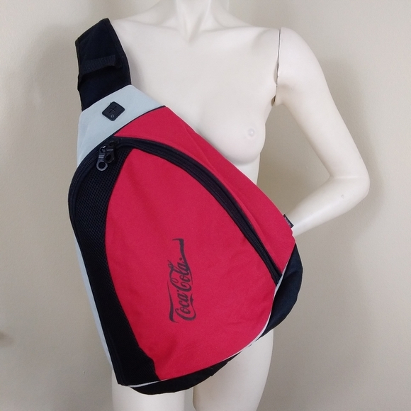 Coca Cola Gemline One Shoulder Backpack NWOT - Picture 1 of 9